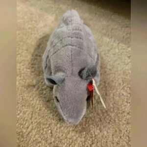 Ty Original Beanie Baby Babies Tank Armadillo 9 Line Shell 4031 Retired 1995